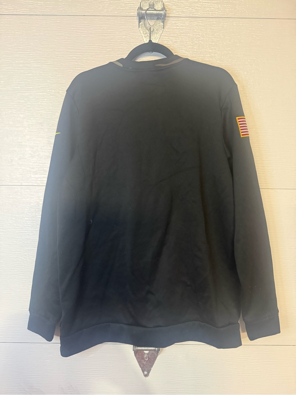NIKE OREGON DUCKS MILITARY SALUTE FOOTBALL CAMO SWEATSHIRT CREWNECK LARGE - Picture 4 of 4